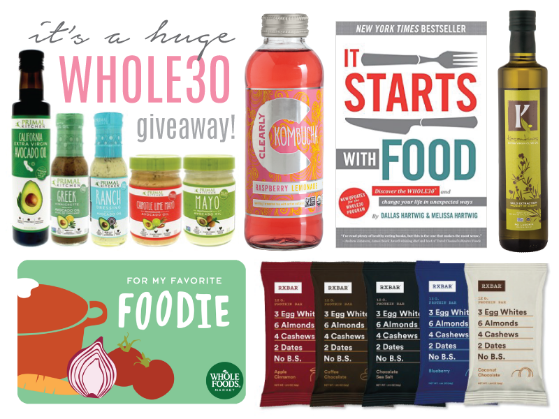 whole 30 giveaway