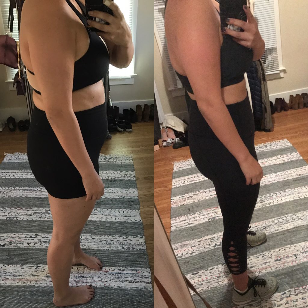 2017, whole 30 before and after