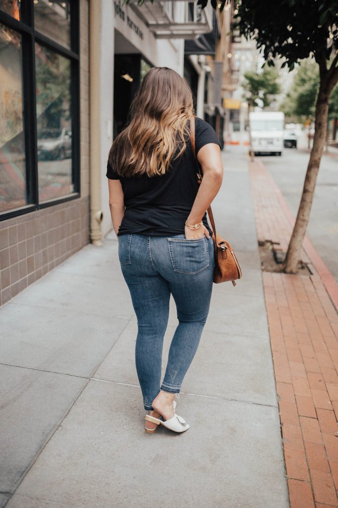 Ashley from Two Peas in a Prada shares her experience being body shamed and her favorite denim line from Nordstrom, Good American. 