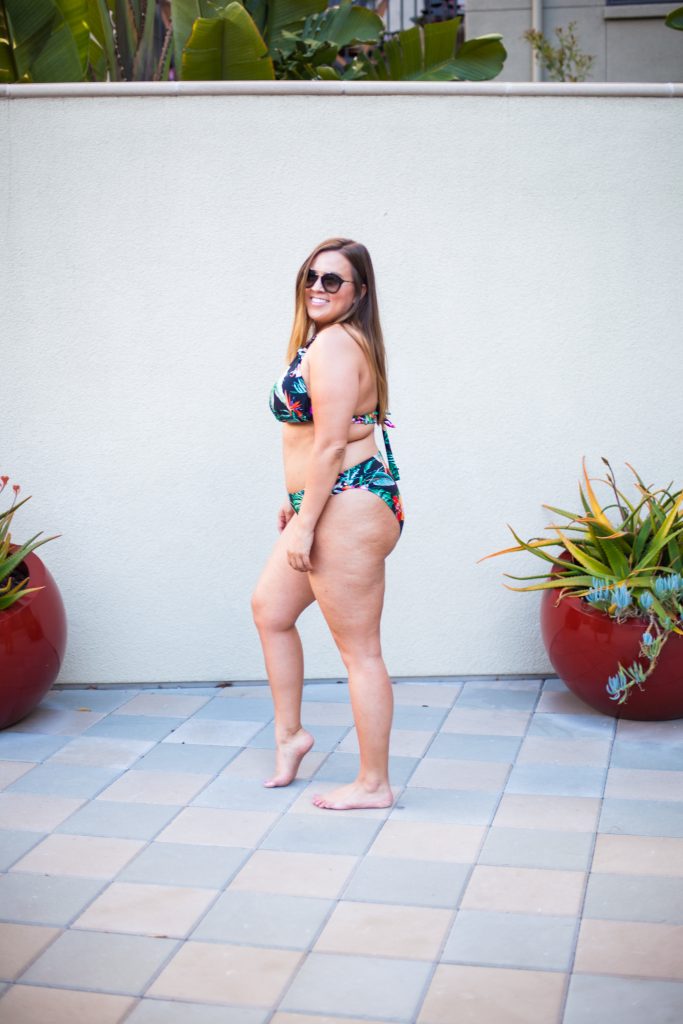 Ashley from Two Peas in a Prada shares an Ashley Graham swim look and discusses insecurity. 