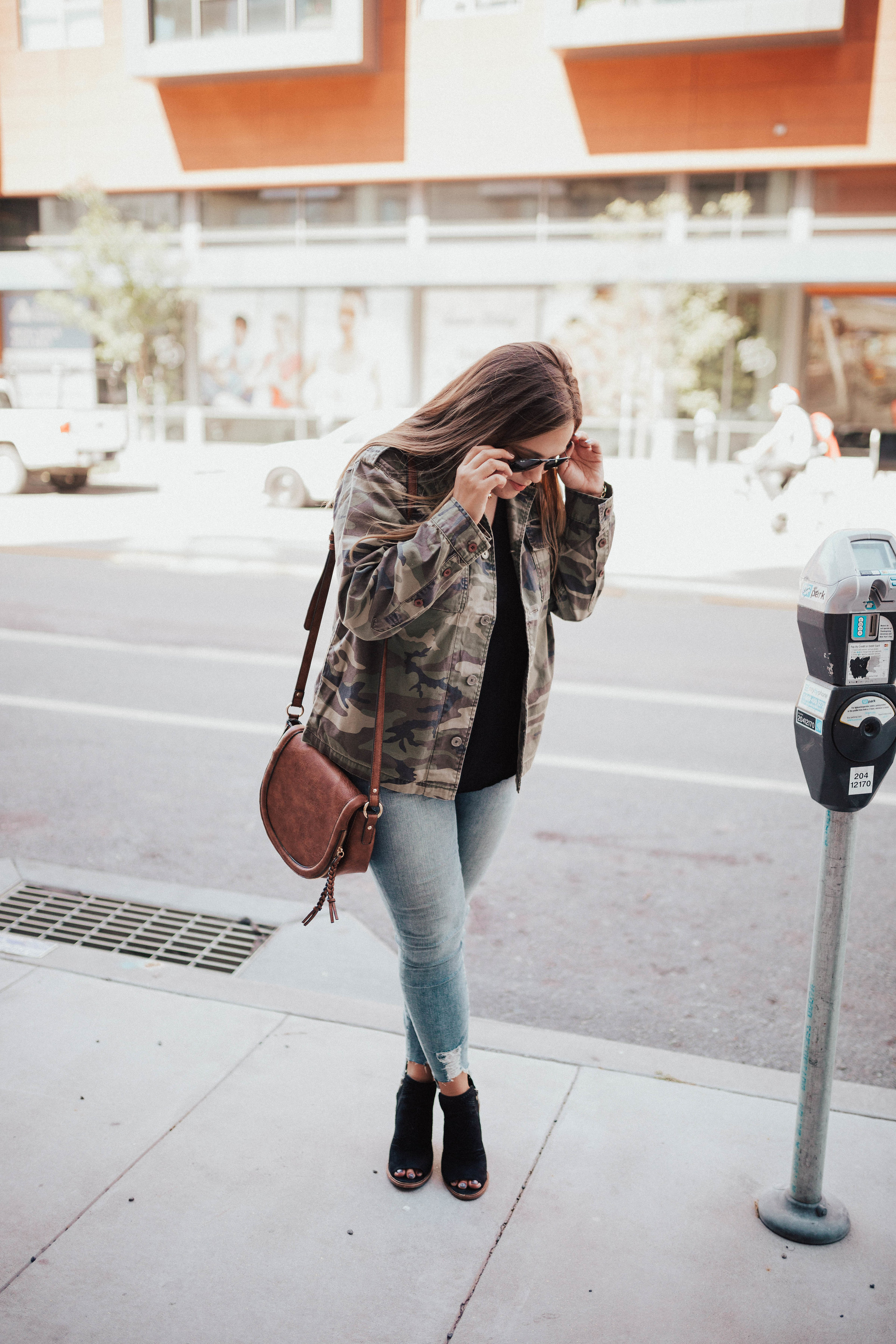 Ashley Zeal from Two Peas in a Prada shares her favorite camo jacket. She discusses why every girl needs one and also what she did last weekend. 
