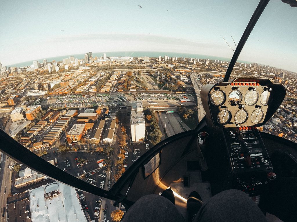 Ashley Zeal from Two Peas in a Prada shares everything that's on her 2018 bucket list. And shares her experience with Chicago Helicopter Experience. 