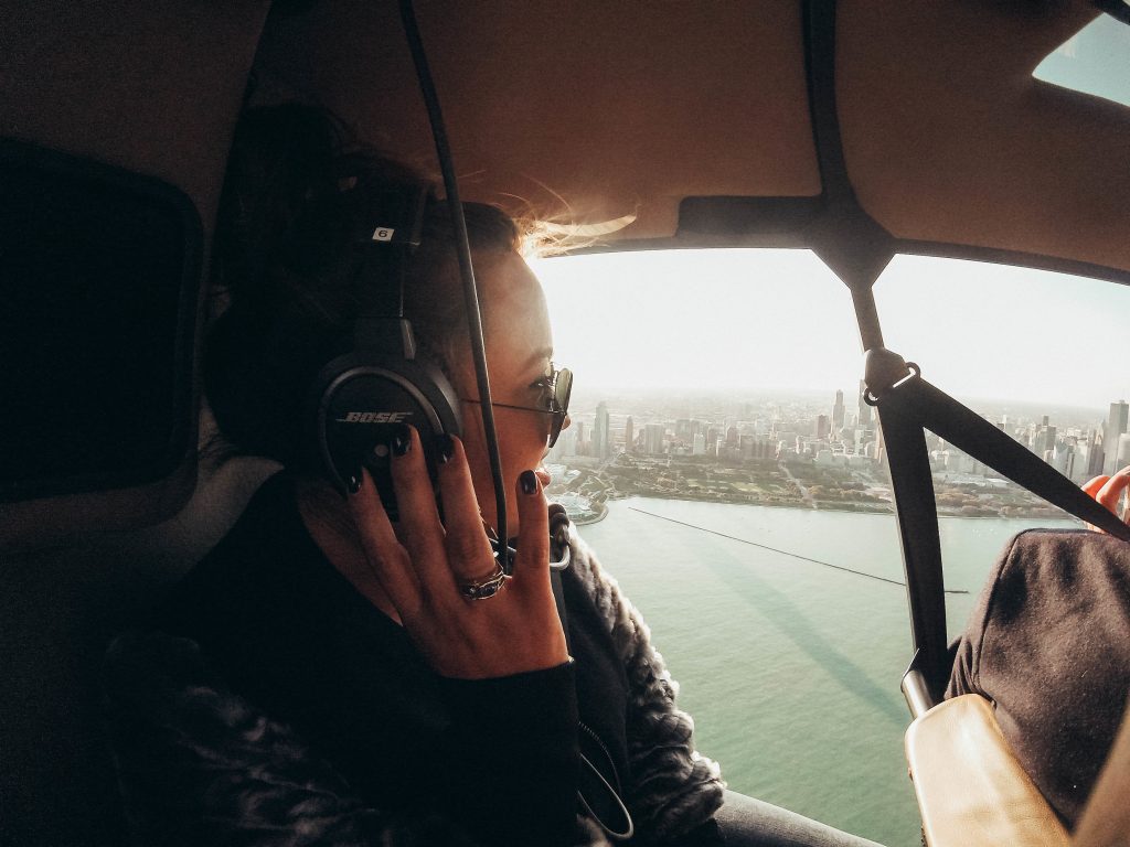 Ashley Zeal from Two Peas in a Prada shares her trip with Chicago Helicopter Experience