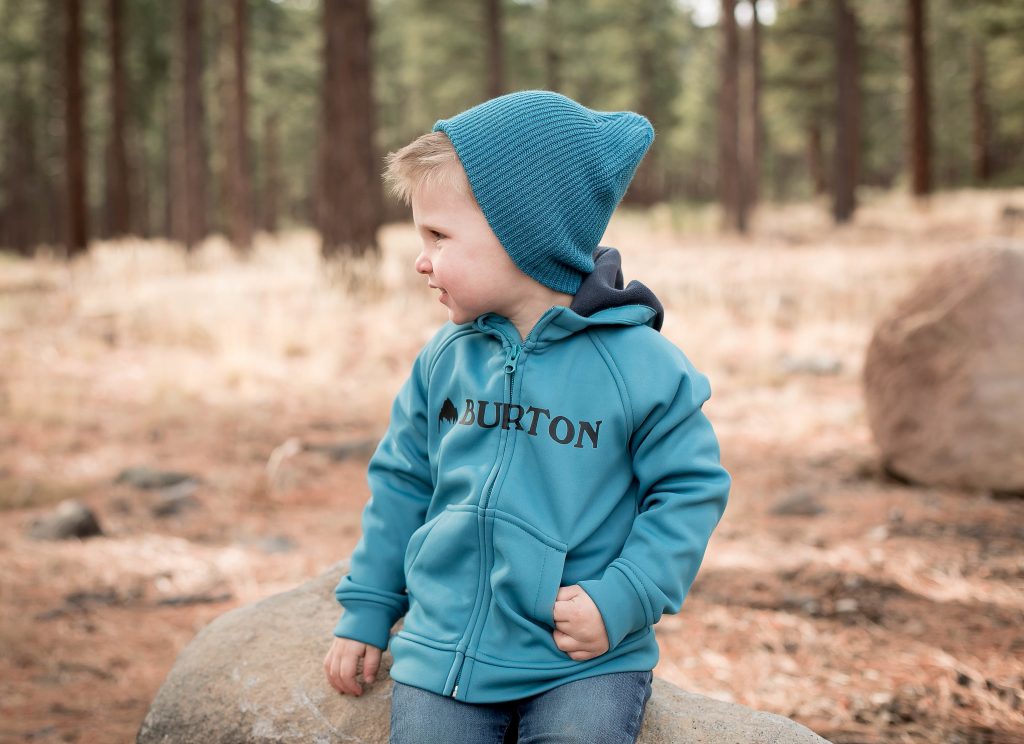 Emily's Farren Wieczorek of Two Peas in a Prada talks about her son, William's, love for the outdoors, Tahoe, and his new Burton gear via Zappos.