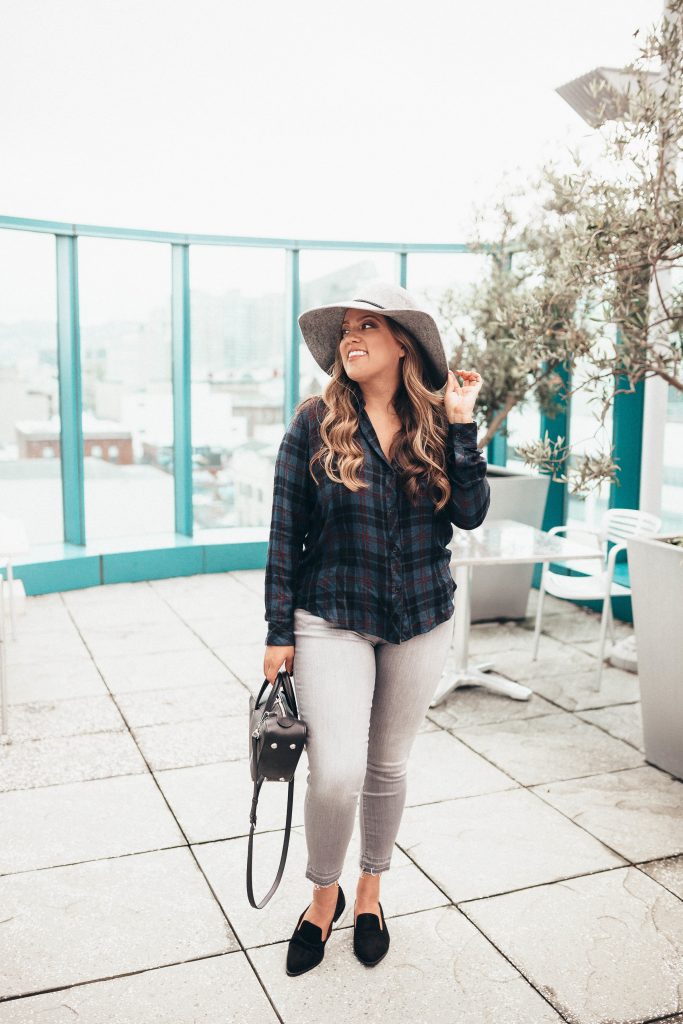 Ashley Zeal from Two Peas in a Prada shares what to wear when you're sick of wearing boots. She is wearing the Aquatalia Golda. Top San Francisco blogger. 
