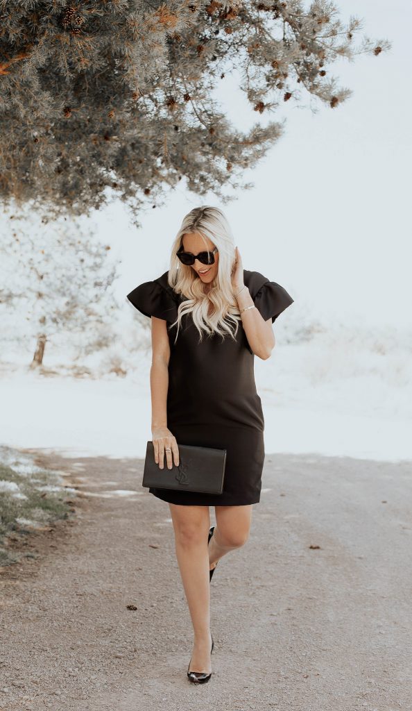 Emily Farren Wieczorek of Two Peas in a Prada talks about the perfect LBD - from Badgley Mischka via Zappos.