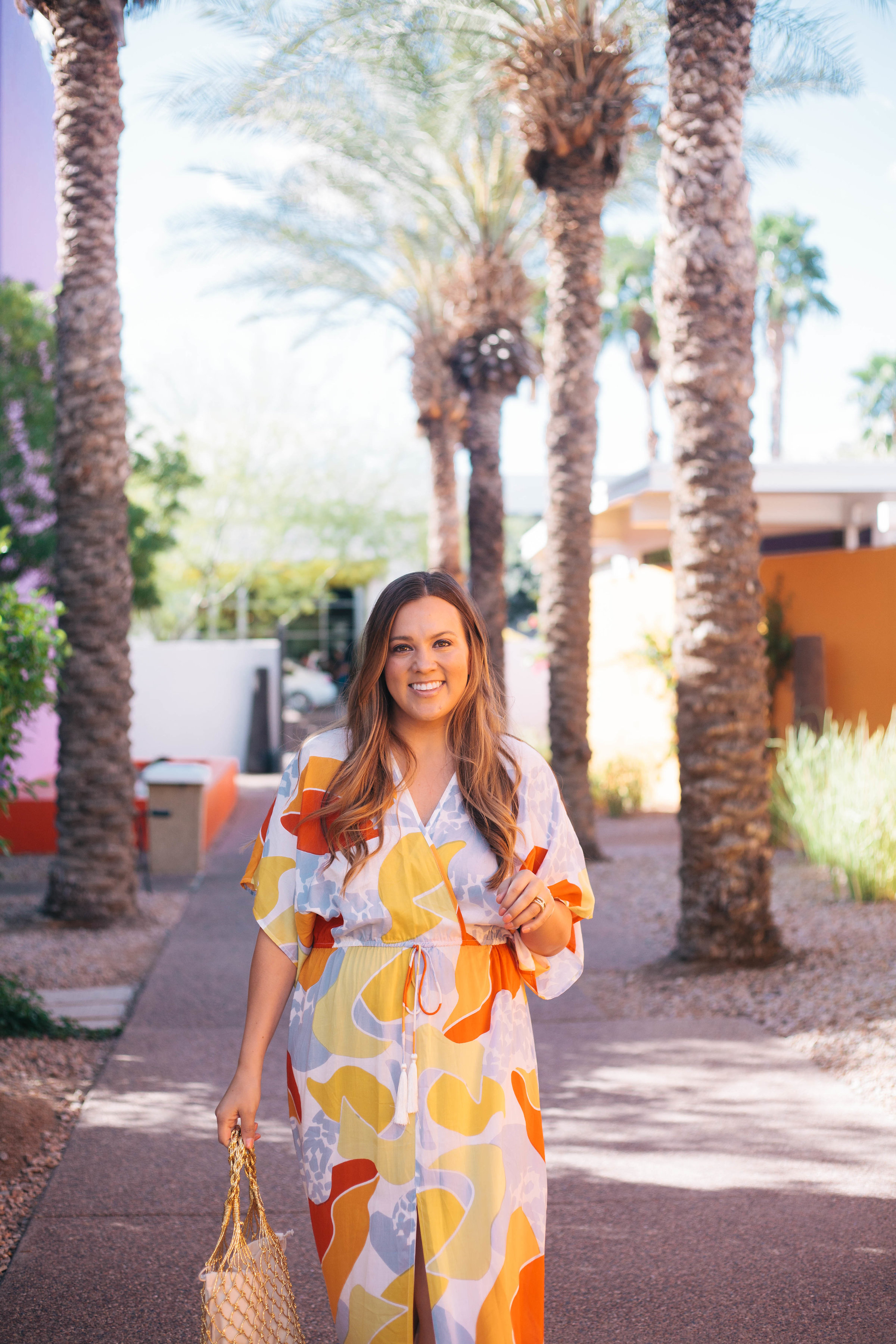 Ashley Zeal from Two Peas in a Prada shares a vacation outfit from her trip to Scottsdale. Both items are under $90 and would be perfect for spring.