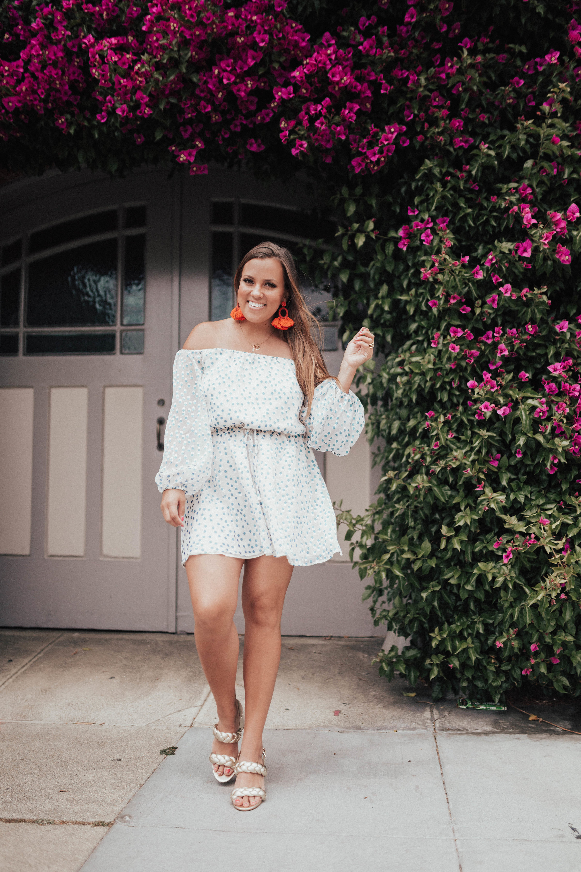 Ashley Zeal from Two Peas in a Prada shares their June Top Ten sellers featuring their best selling items from the month of June including this polka dot dress!