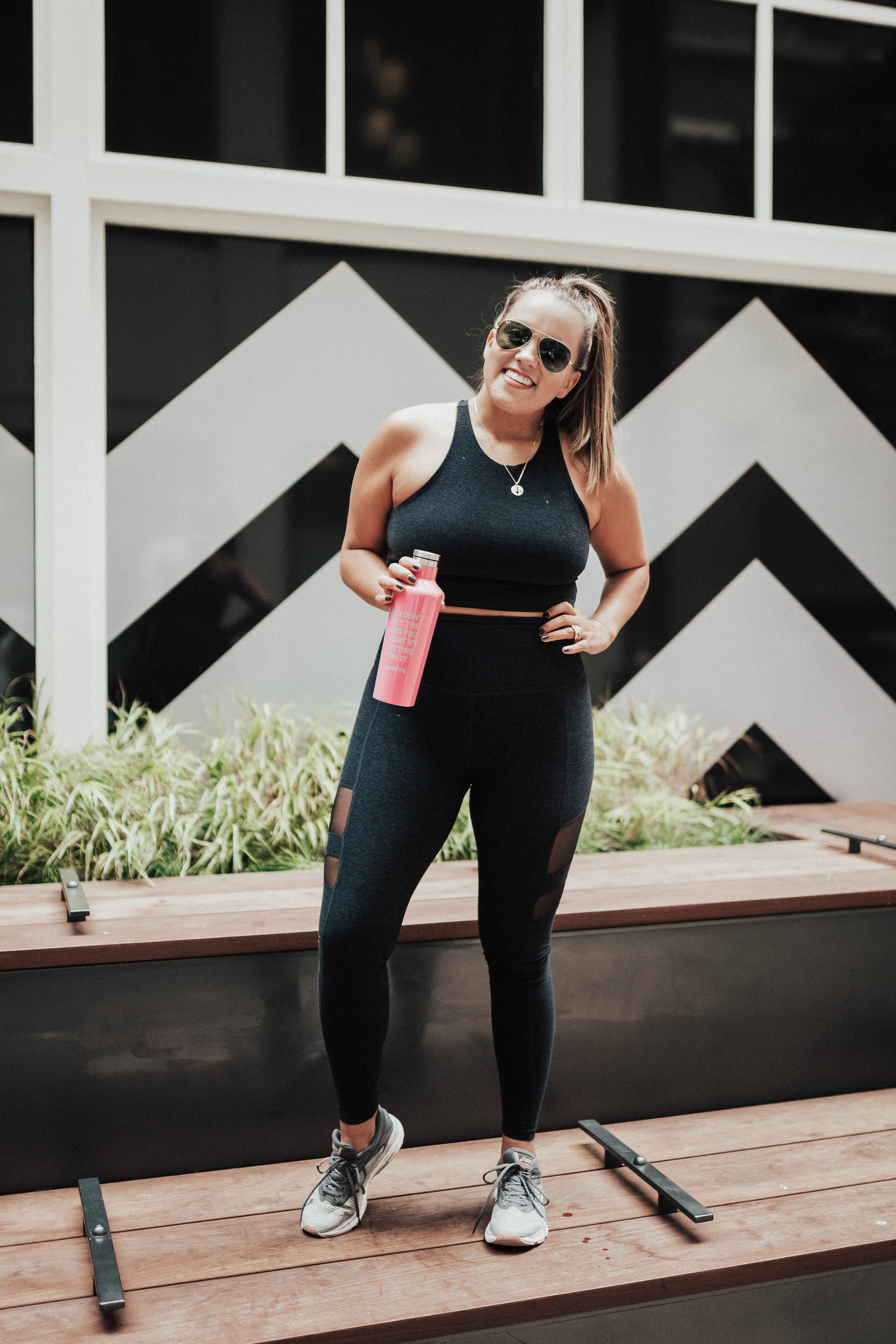 Ashley Zeal partners with Beyond Yoga and Zappos to share her self-care promise to herself this month and what her weekly workout routine looks like. 