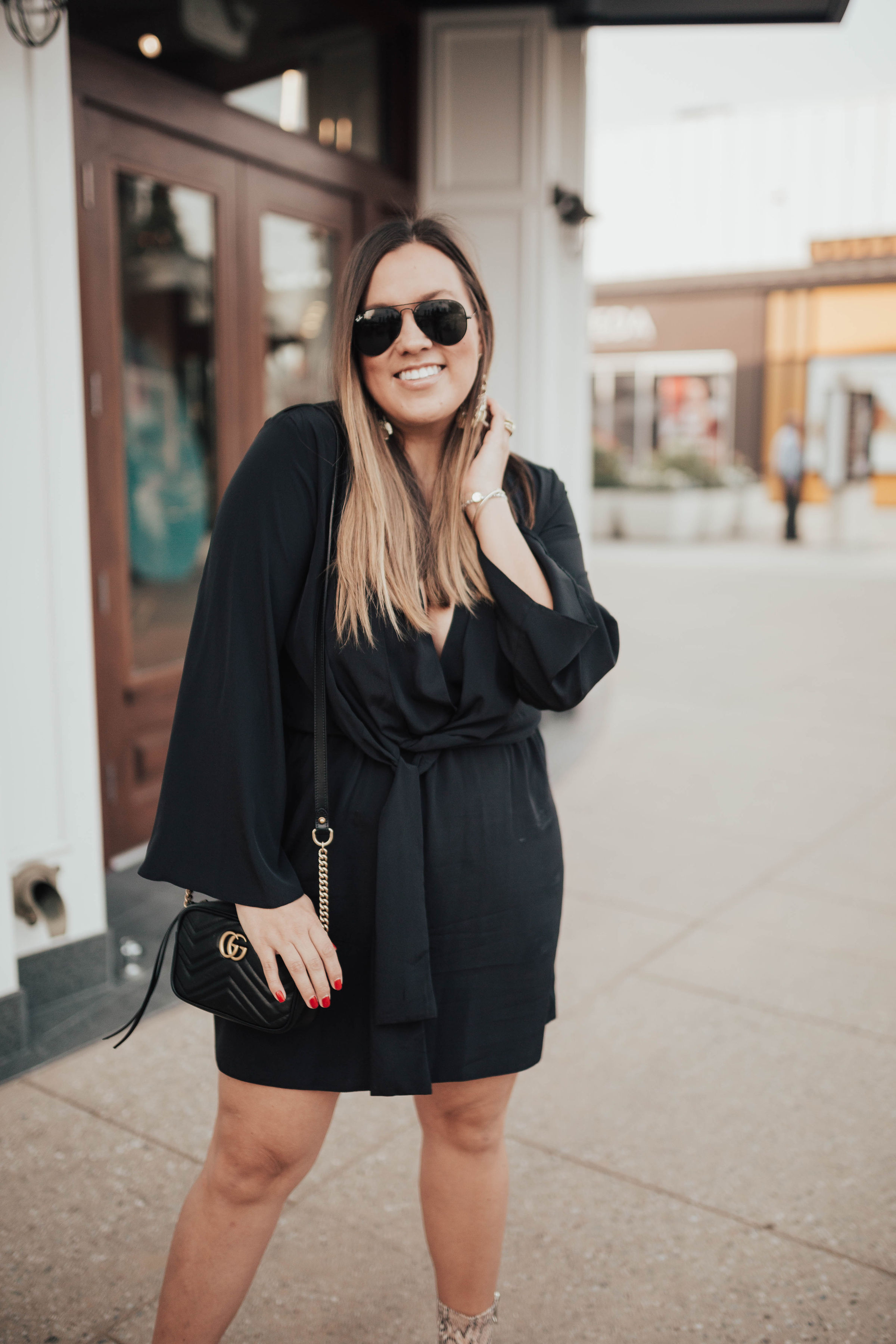 San Francisco blogger, Ashley Zeal, from Two Peas in a Prada shares two affordable holiday dresses. Both are from Nordstrom and under $70. 