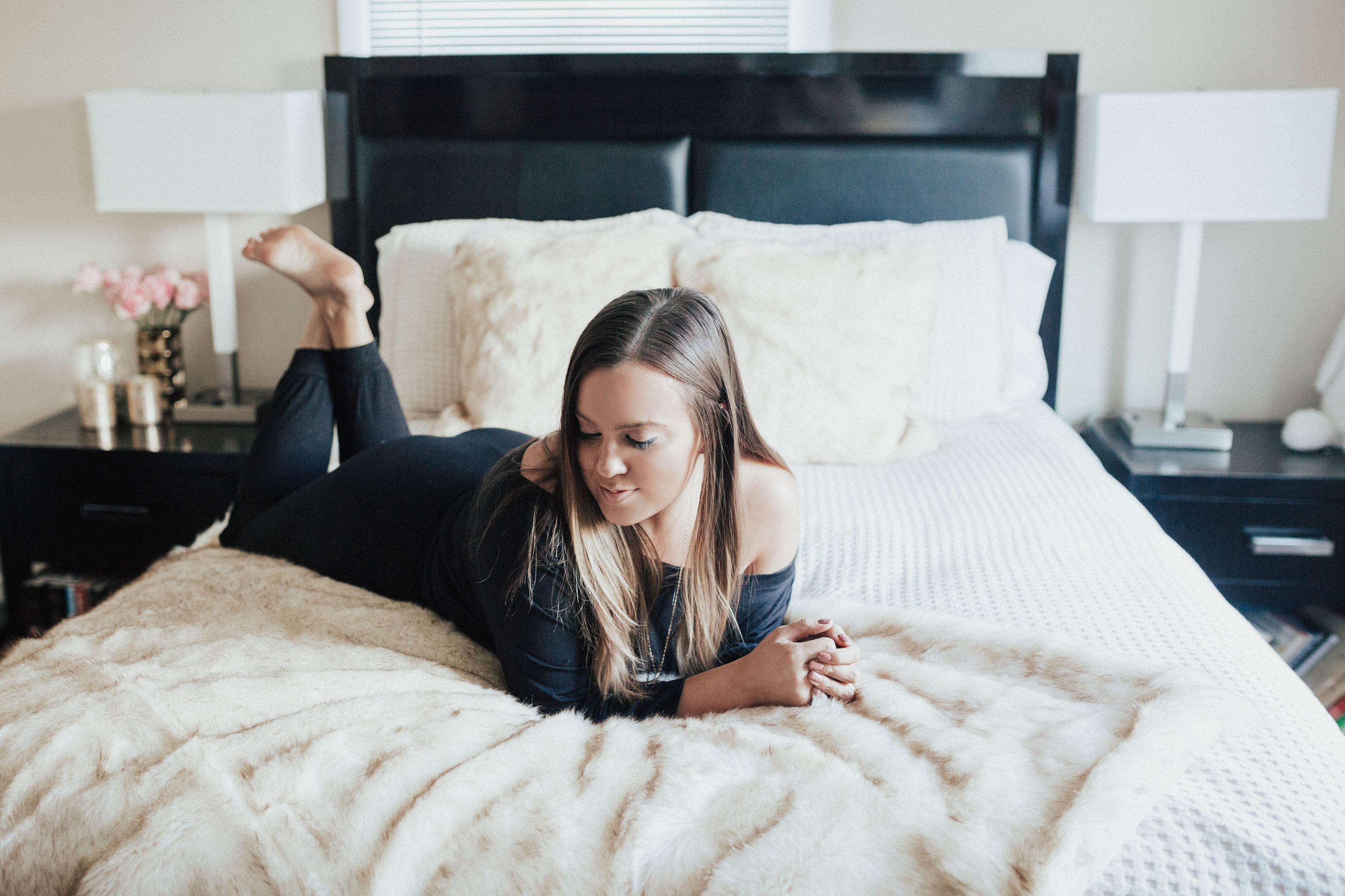 San Francisco blogger Ashley Zeal from Two Peas in a Prada shares her bedroom refresh with the Company Store. Find out how she turned her dark bedroom into a light happy space!