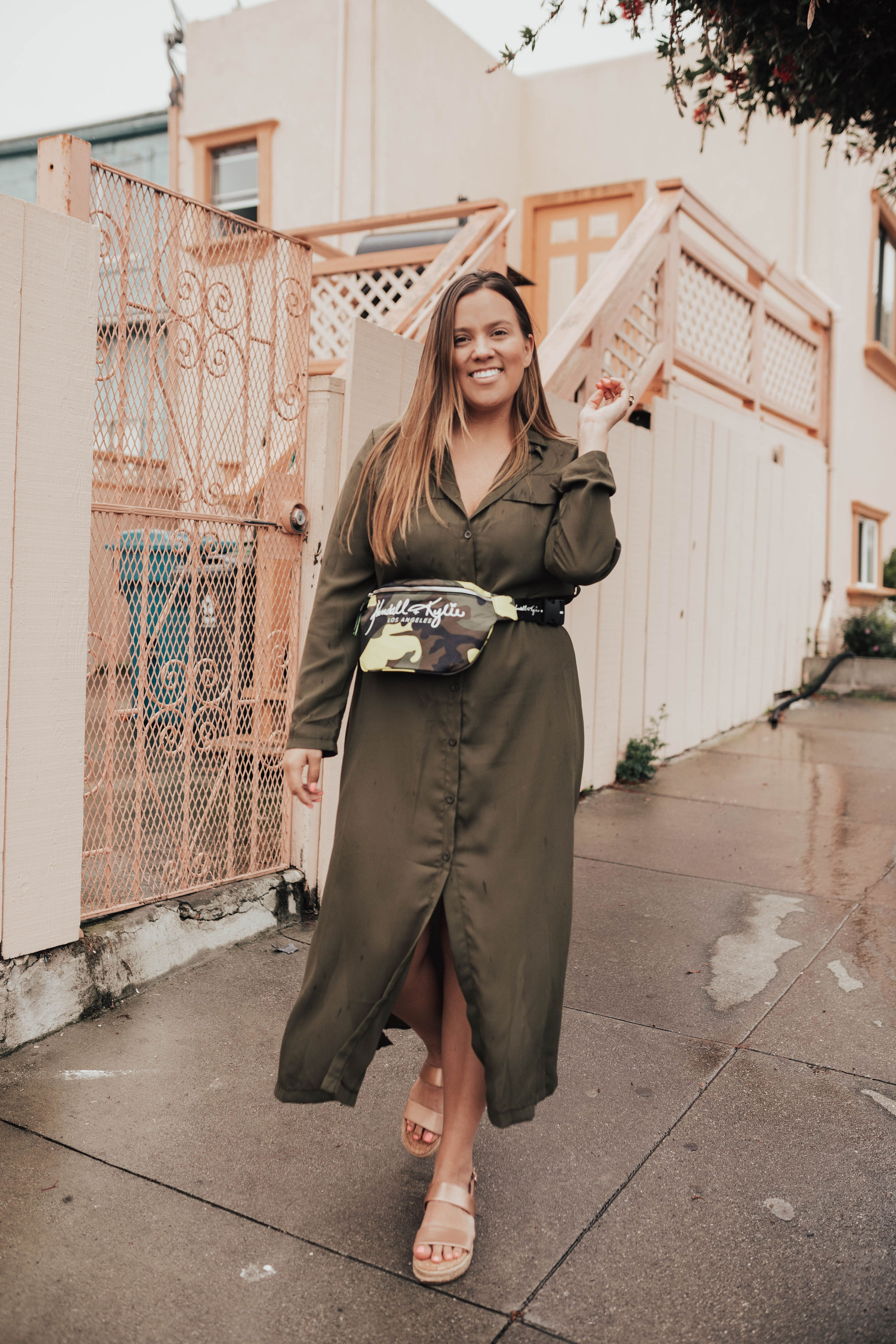 San Francisco fashion blogger, Ashley Zeal from Two Peas in a Prada shares a trendy spring outfit from Walmart as part of their We Dress America Campaign. 