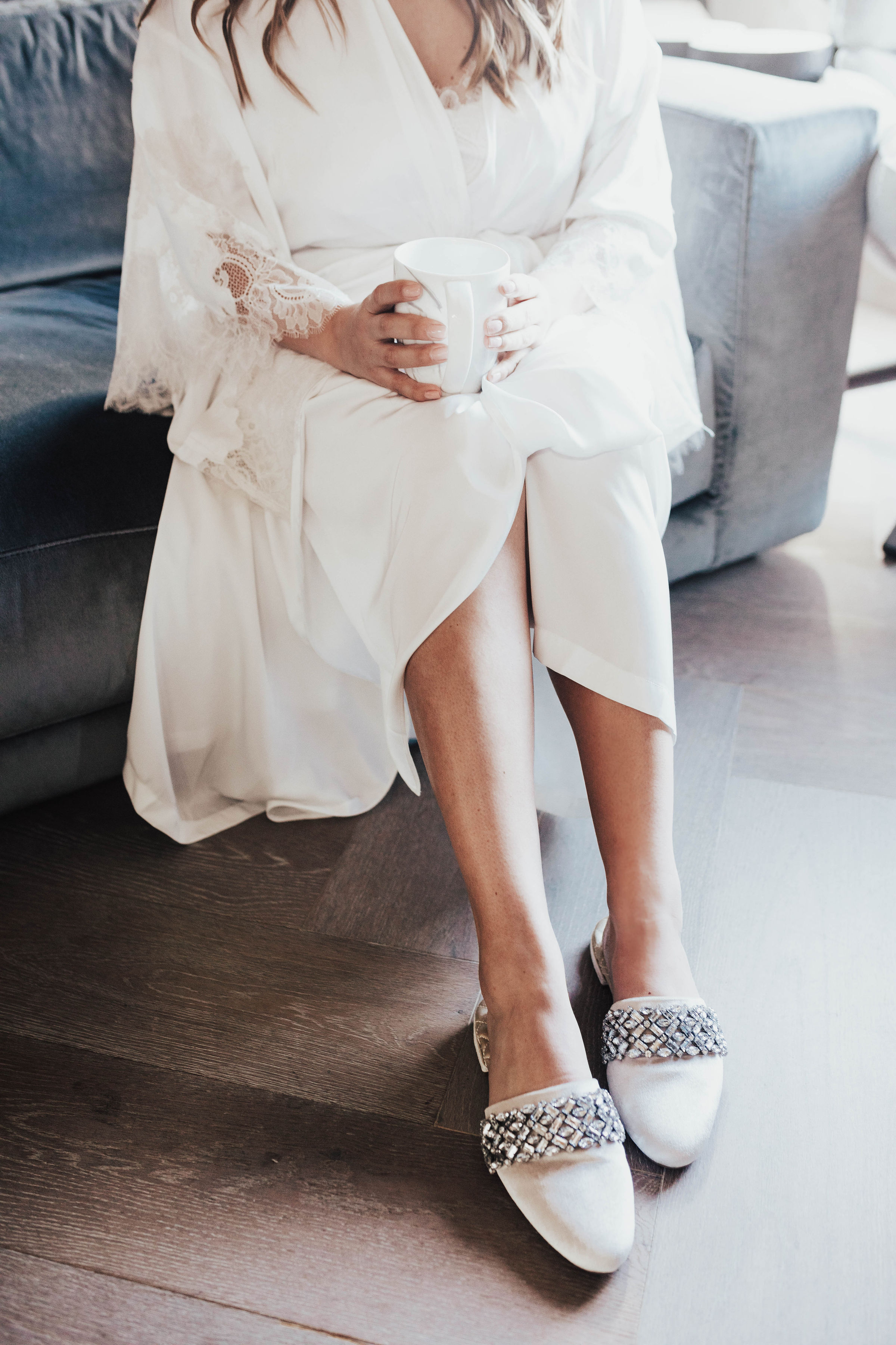 San Francisco blogger, Ashley Zeal, from Two Peas in a Prada shares Birdies for brides - the slipper she wore to get ready on her wedding day. Birdies also makes the perfect bridesmaid gift.