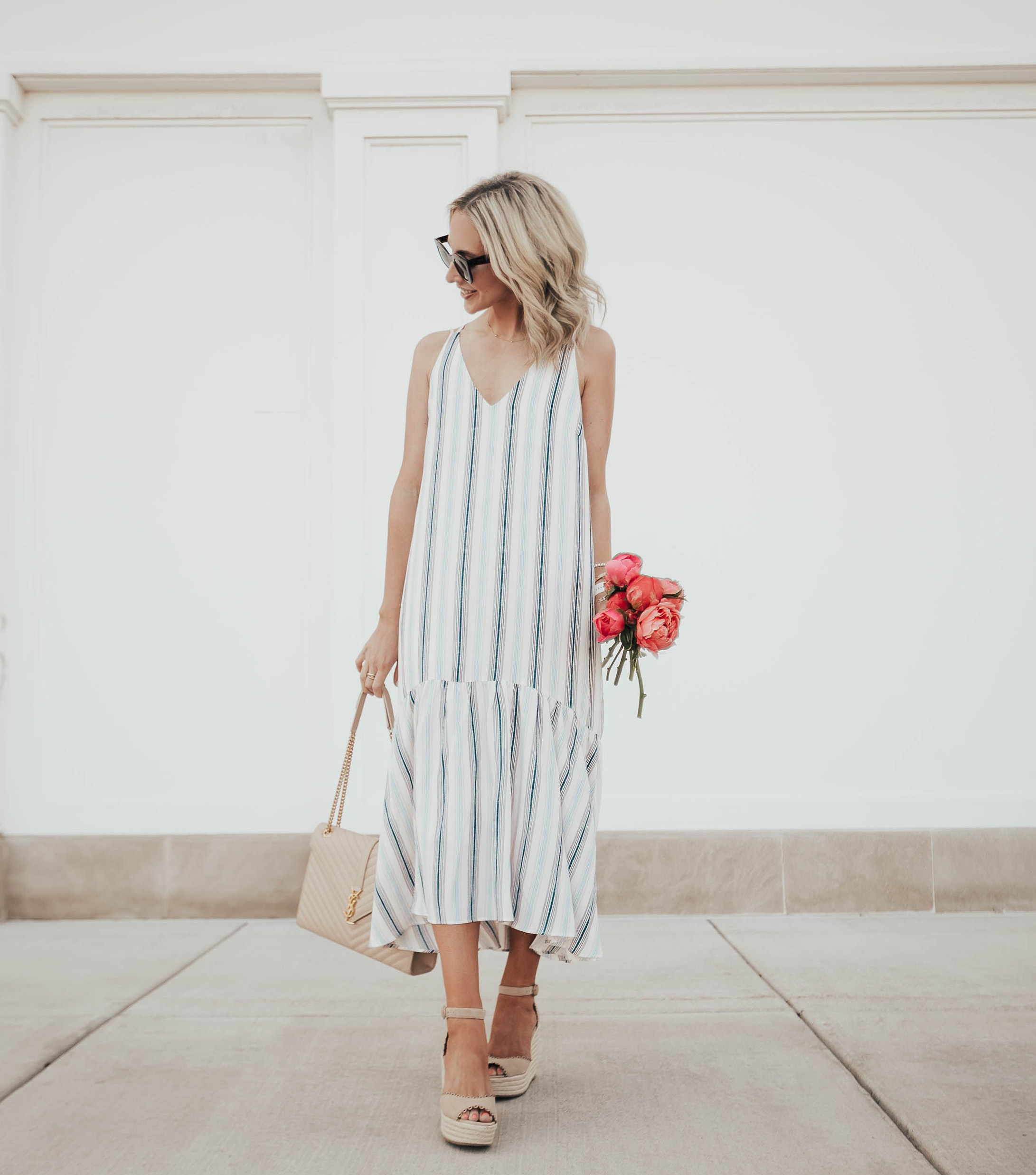 Reno, Nevada Blogger, Emily Farren Wieczorek of Two Peas in a Prada talks about her favorite wedge sandals for summer by Pelle Moda via Zappos