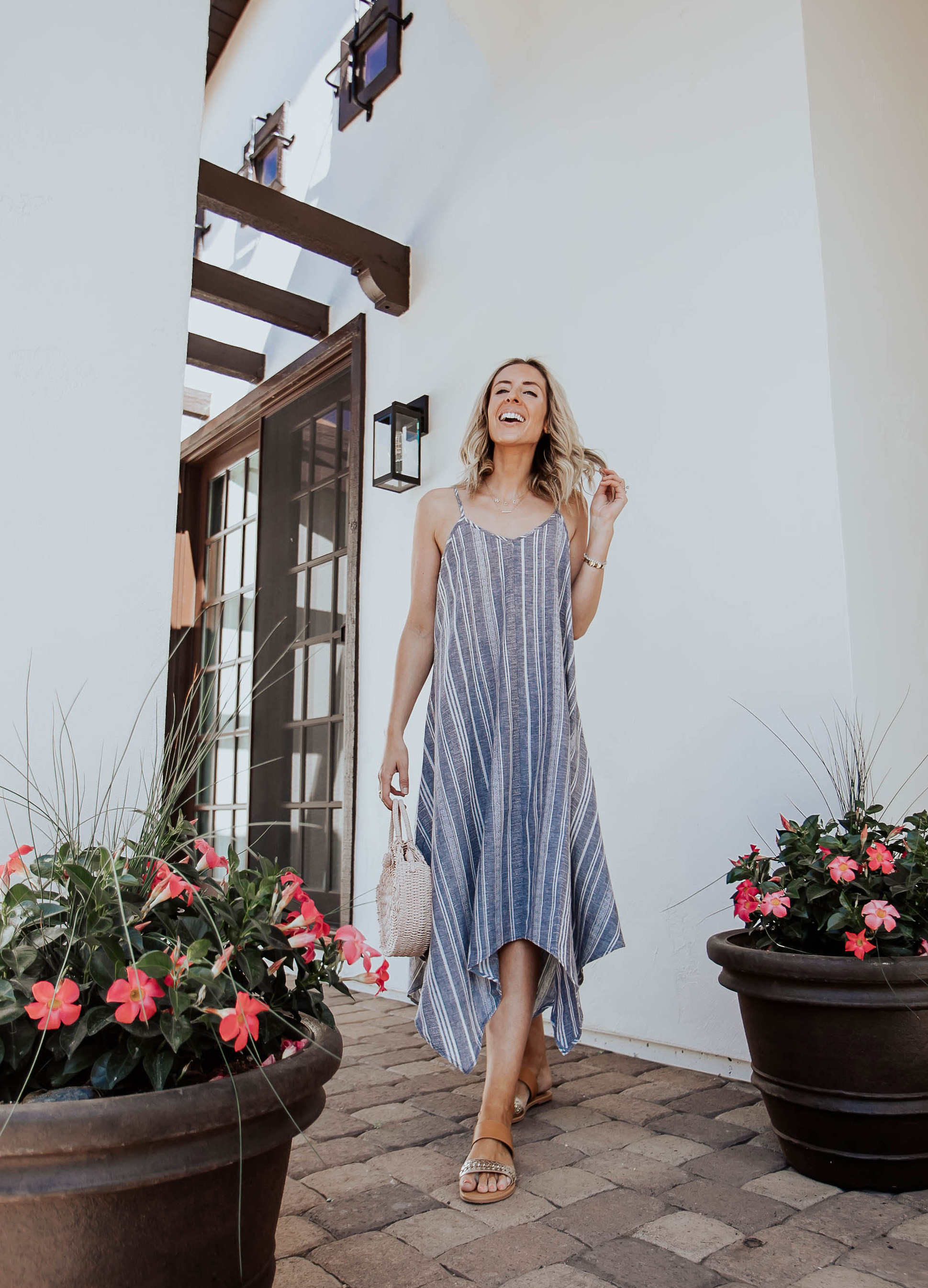 Reno, Nevada Blogger, Emily Farren Wieczorek of Two Peas in a Prada shares one of her favorite buys for summer - this $17 Tank Dress from WalMart