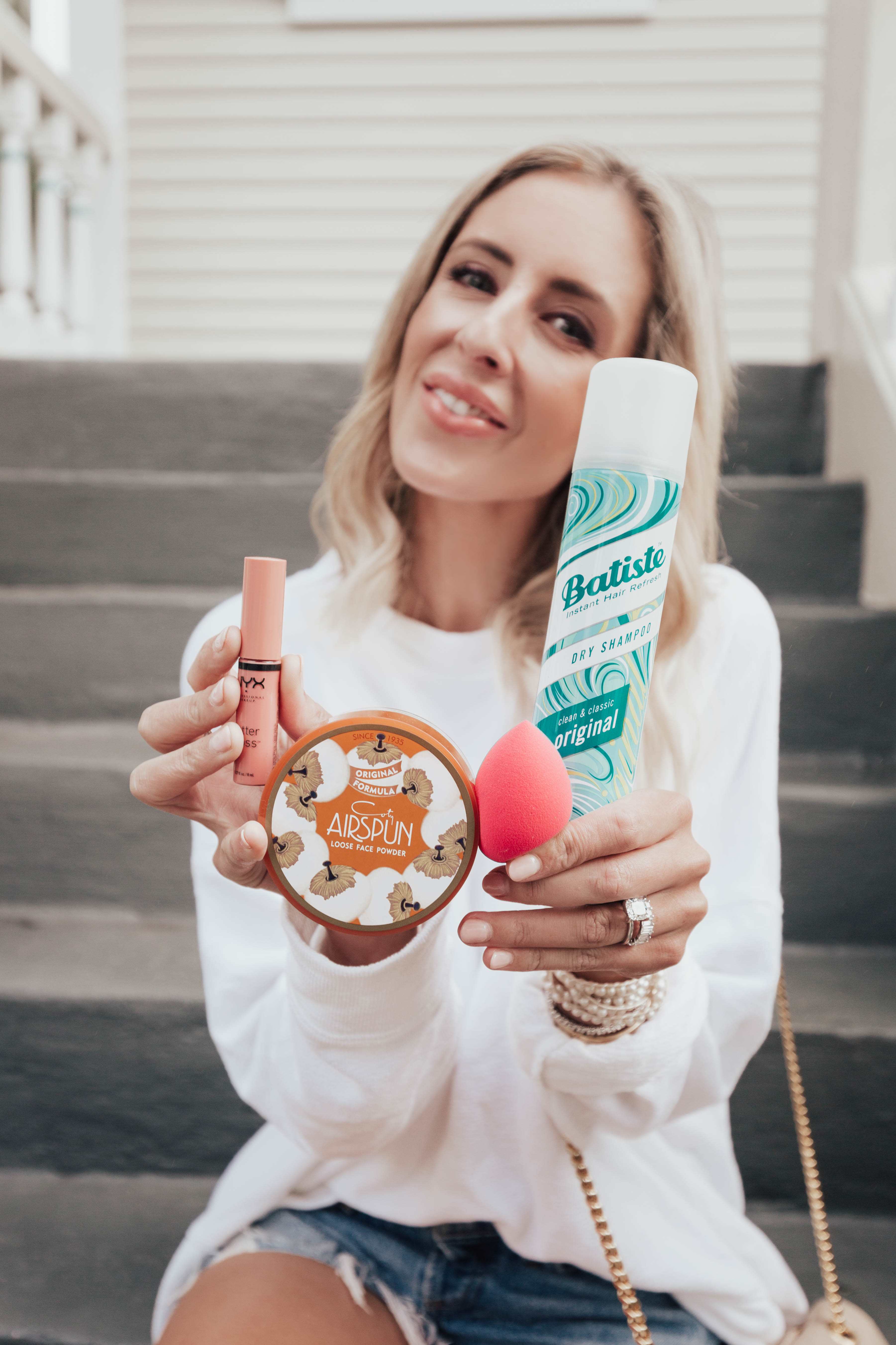 Fashion bloggers Emily Farren Wieczorek and Ashley Zeal share some of their favorite beauty secrets in this Drugstore Beauty Products post! 