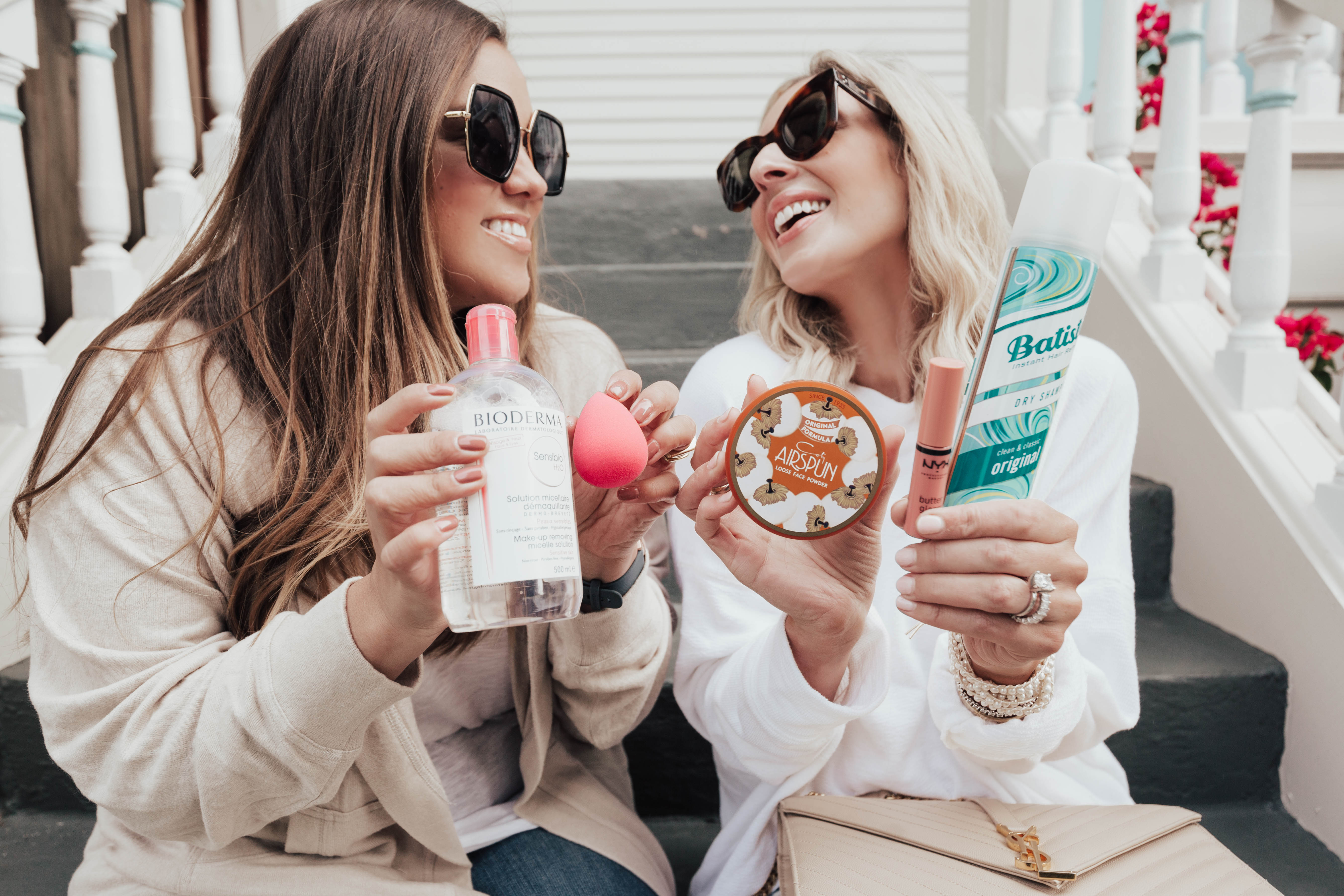 Fashion bloggers Emily Farren Wieczorek and Ashley Zeal share some of their favorite beauty secrets in this Drugstore Beauty Products post! 