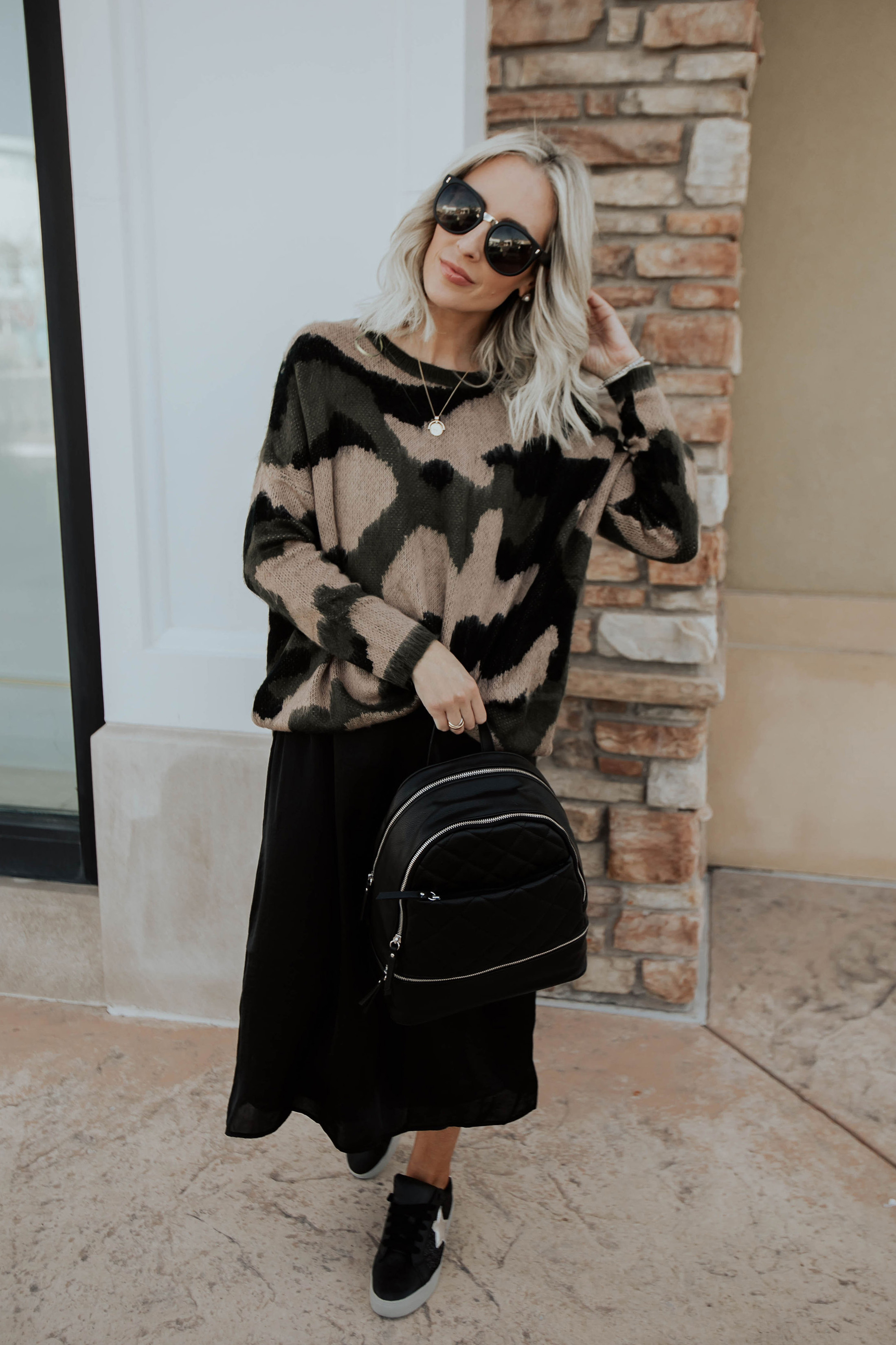 Reno Nevada Blogger, Emily Farren Wieczorek of Two Peas in a Prada shares all of her favorite fall fashion finds in her - Under $30 Fall Staples post with Walmart!