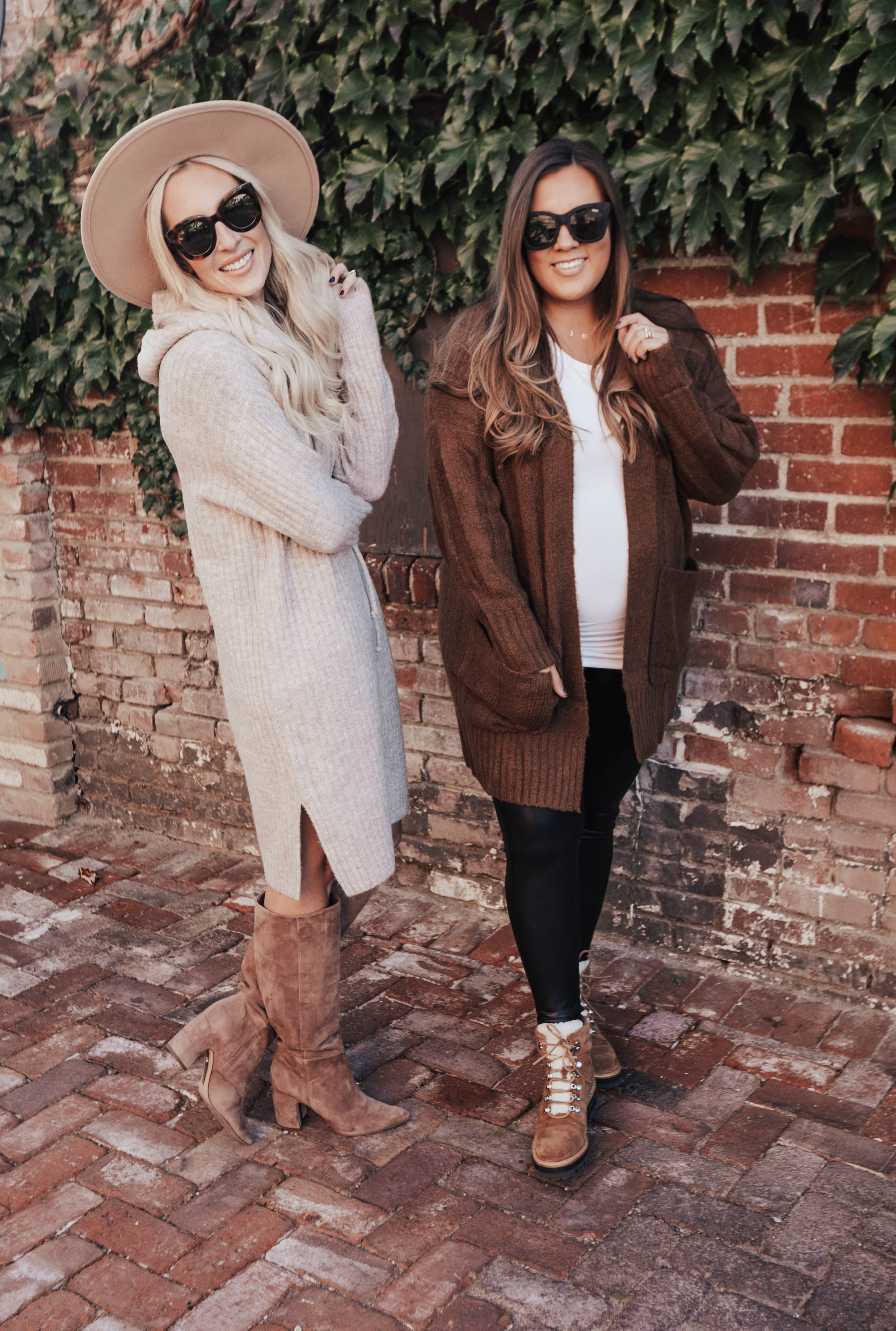 Reno fashion bloggers Ashley Zeal and Emily Wieczorek fo Two Peas in a Prada team up with Nordstrom to share their favorite fall sweaters. 