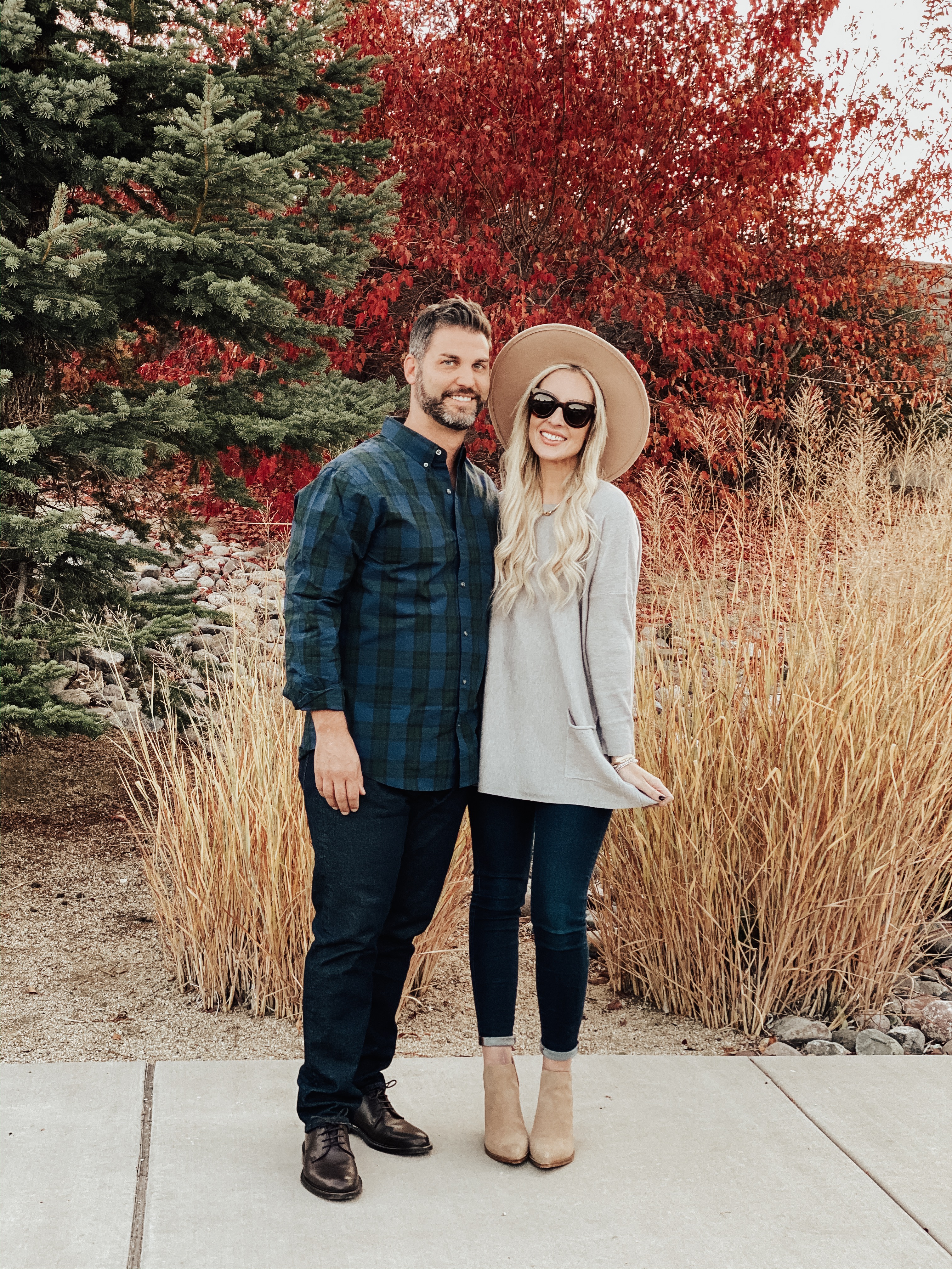 Reno Bloggers Ashley Zeal and Emily Wieczorek borrow their husbands for a blog post to show off their date night style with Bonobos.