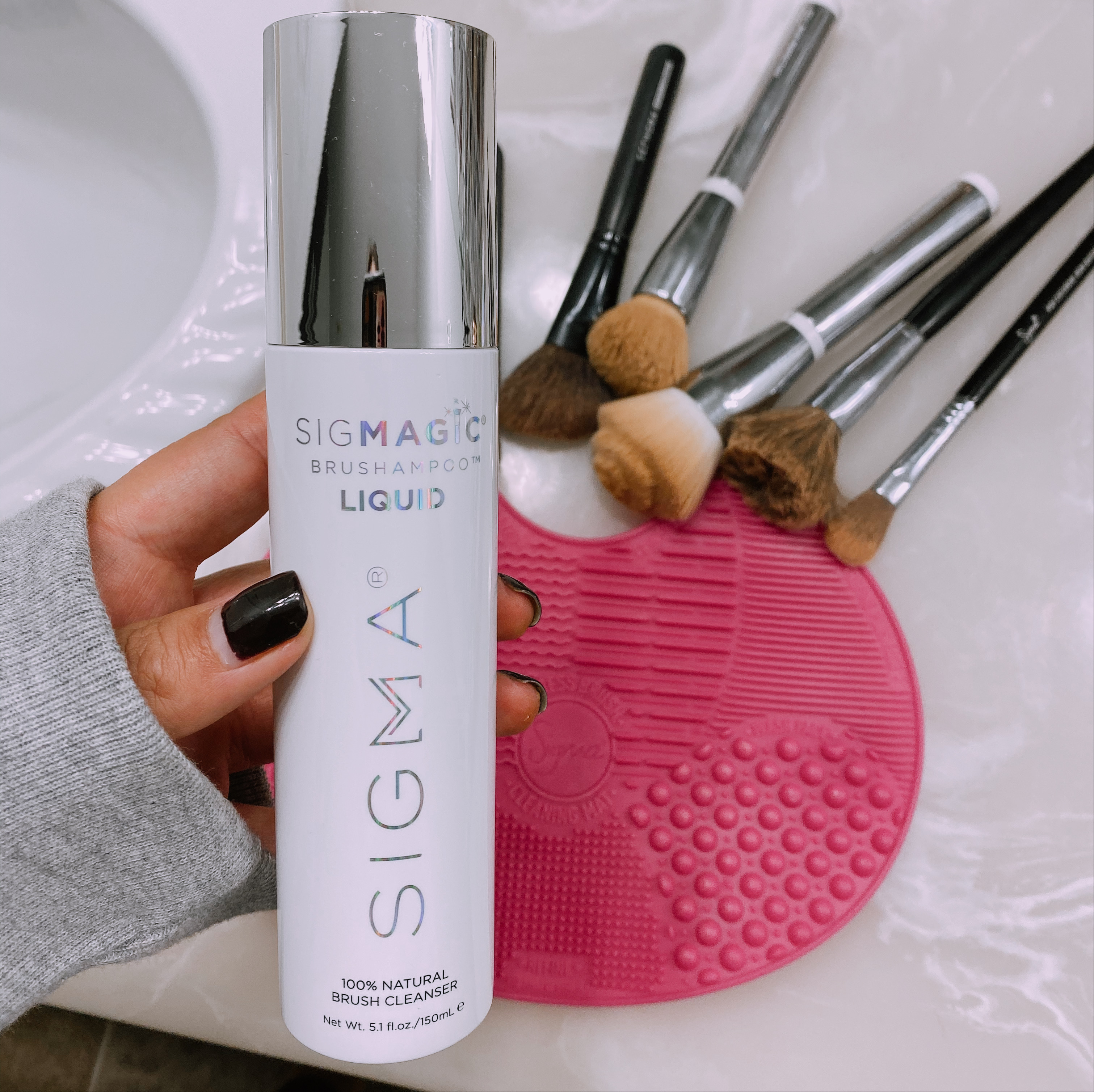 Reno fashion and beauty blogger, Ashley Zeal, from Two Peas in Prada shares How to Clean Your Makeup Brushes. She is sharing her exact steps! 