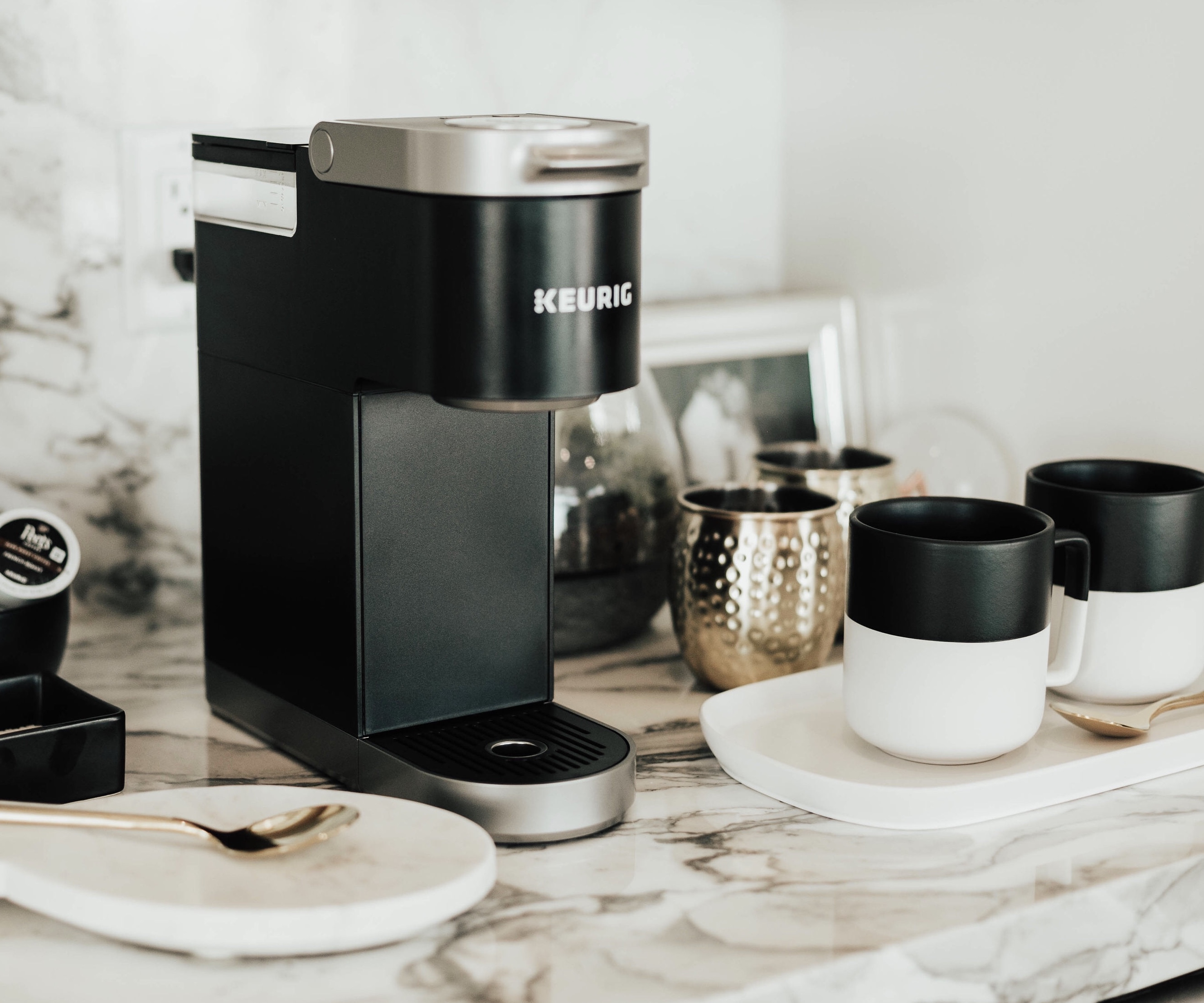 Emily Farren Wieczorek of Two Peas in a Prada shares her favorite coffee maker from Querig available on MEGA sale right now at QVC.