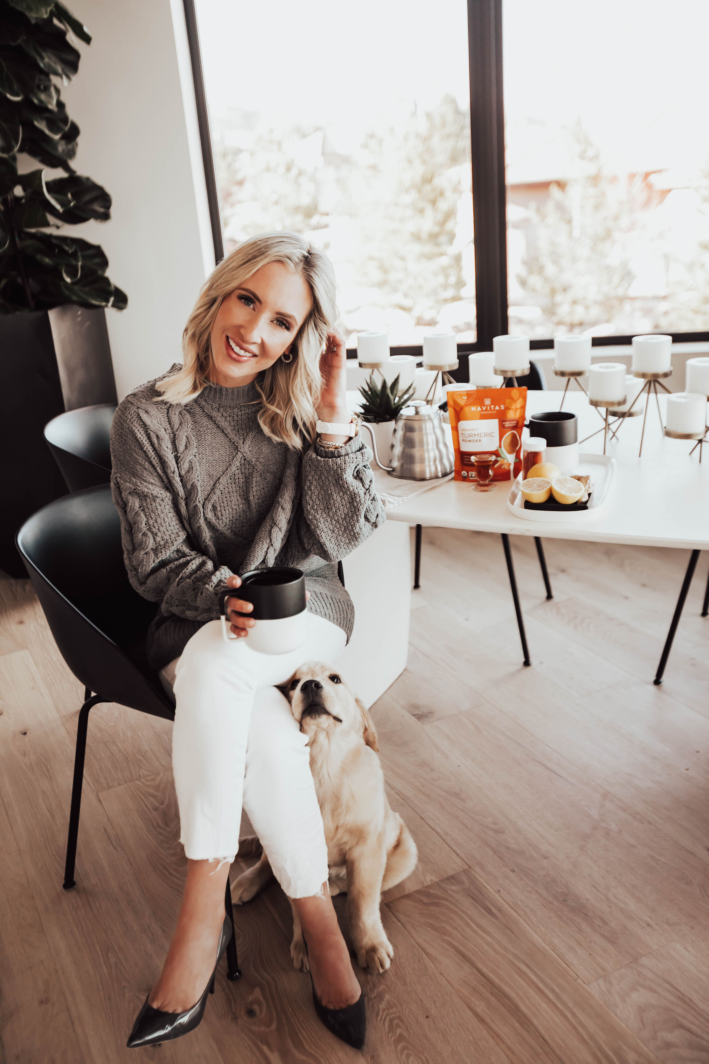 Two Peas in a Prada Cofounder, Emily Farren Wieczorek, shares her favorite holistic remedies for cold and flu season - ginger turmeric tea, lypospheric vitamins and more! 