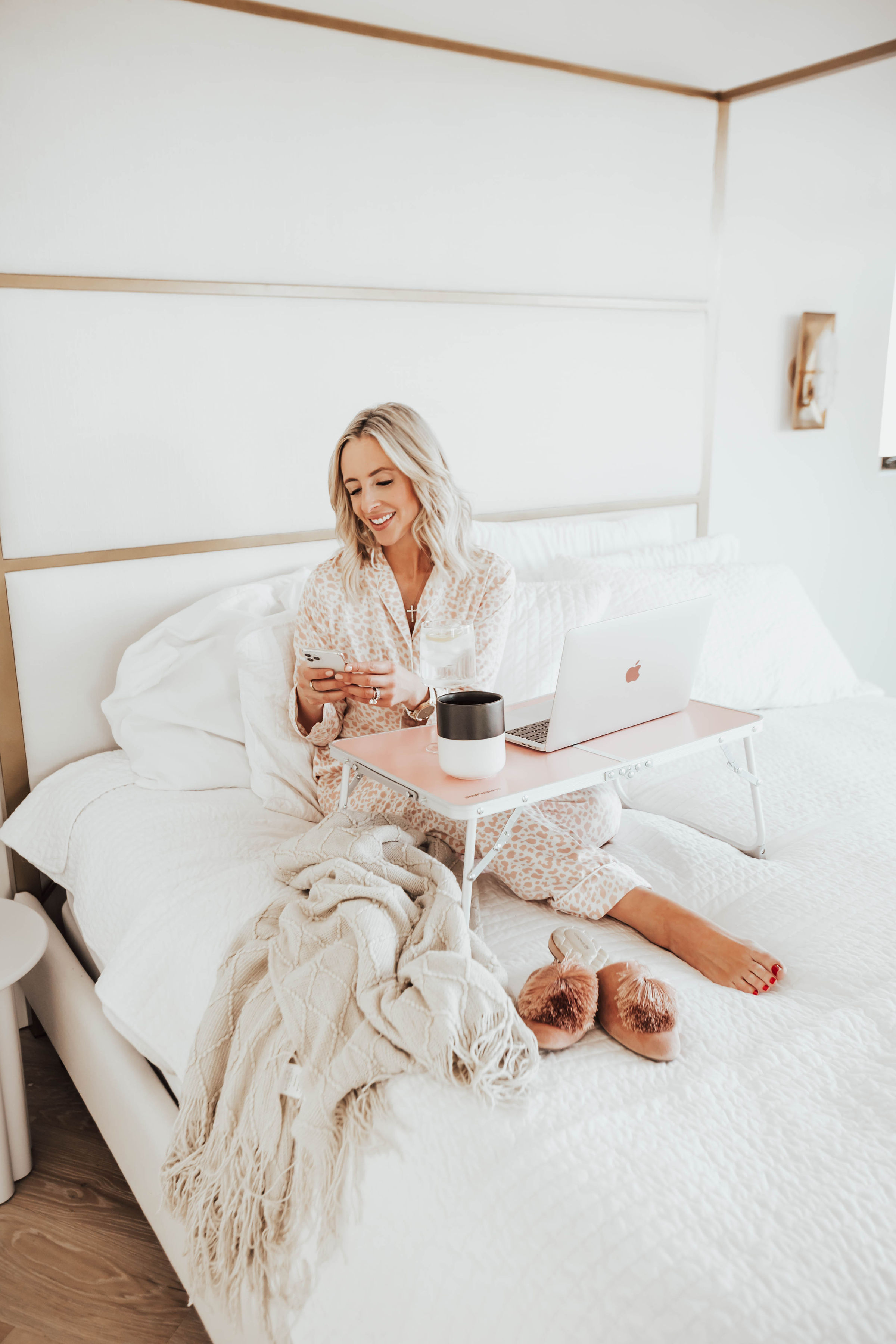 Emily Farren Wieczorek of the fashion and lifestyle blog Two Peas in a Prada shares her favorite laptop stand, eye massager and more in her January Amazon Favorites.